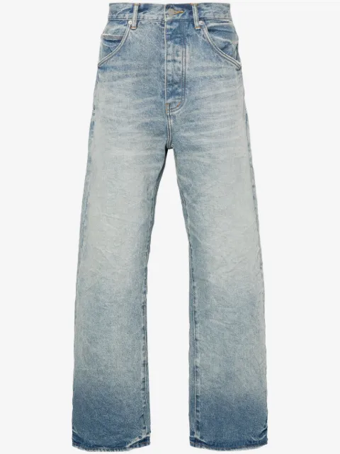 Purple Brand logo-patch jeans