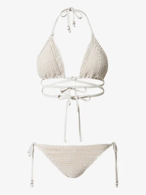 TWINSET bikini estilo triángulo de crochet
