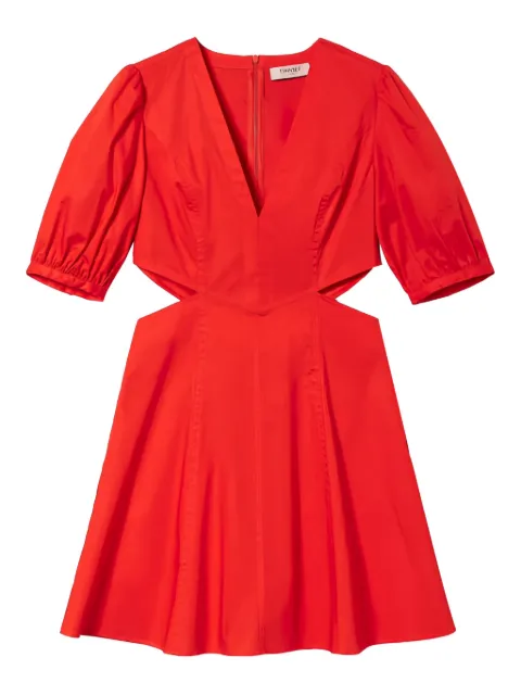TWINSET cutout puff-sleeve mini dress