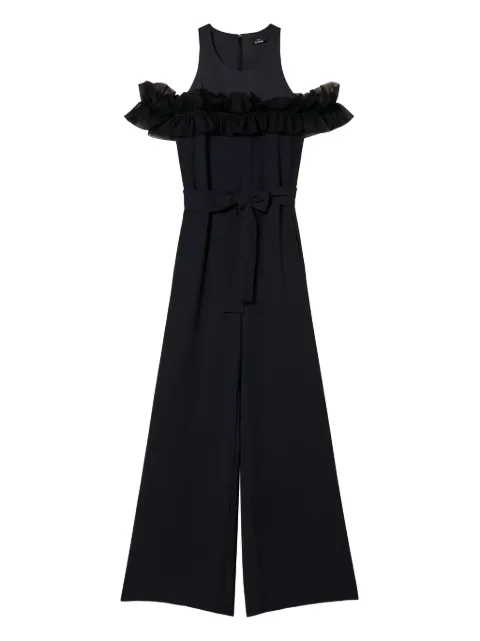 TWINSET ruffle-detail wide-leg jumpsuit