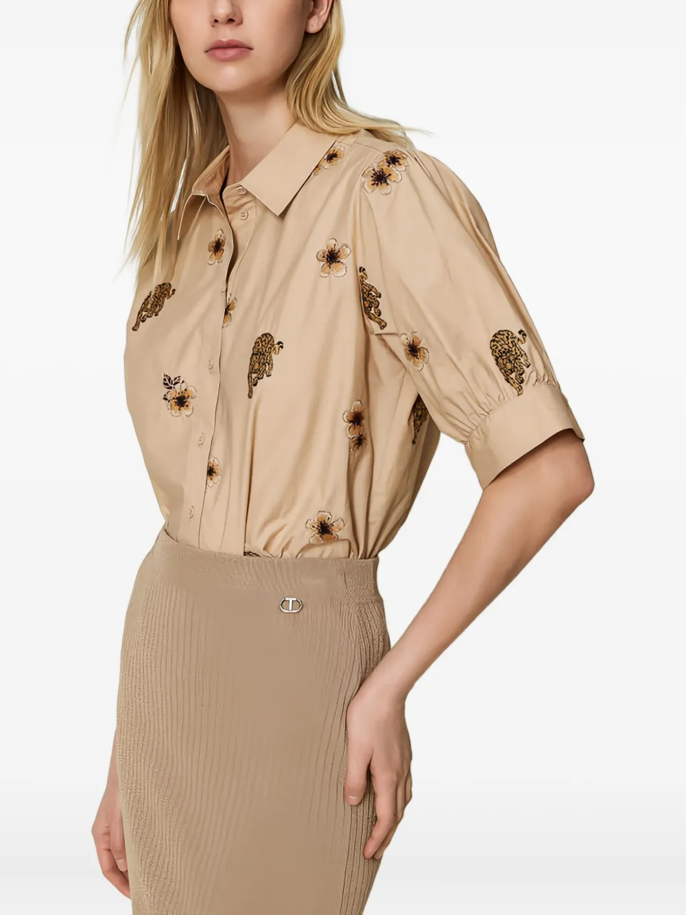 TWINSET all over-embroidery shirt | Shirts | Image 2