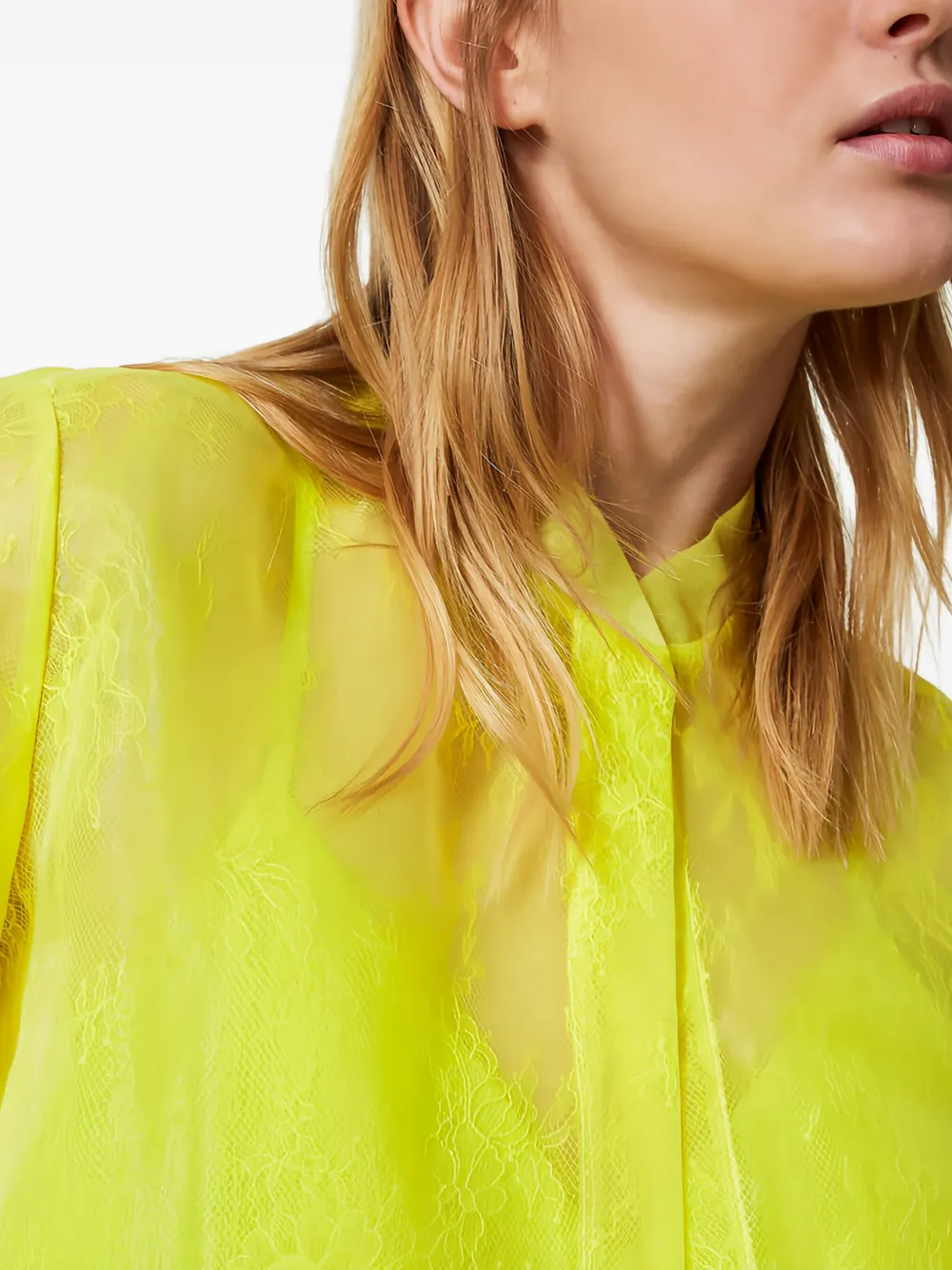 TWINSET Organza bomberjack Groen