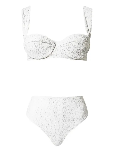 TWINSET textured underwire bikini set