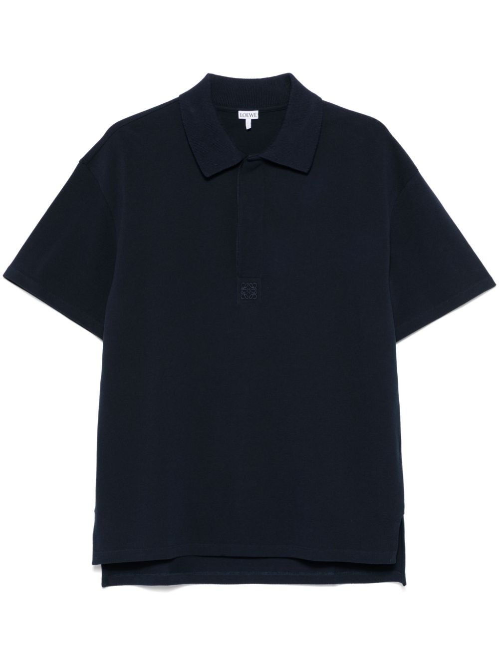 LOEWE cotton polo shirt - Blue