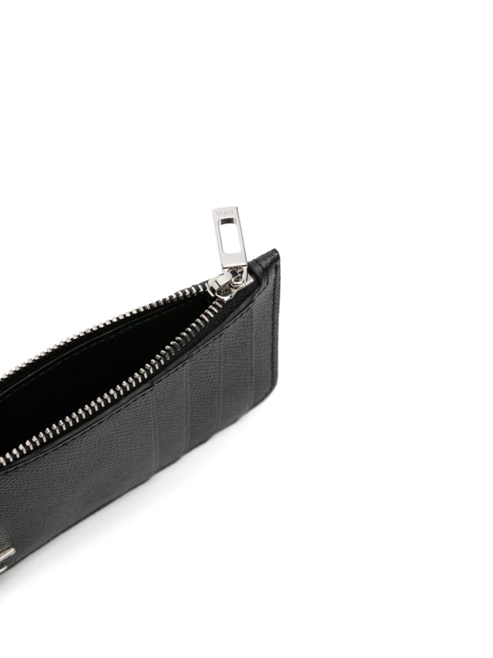 Shop Tod's T Timeless-logo Card Holder In Black