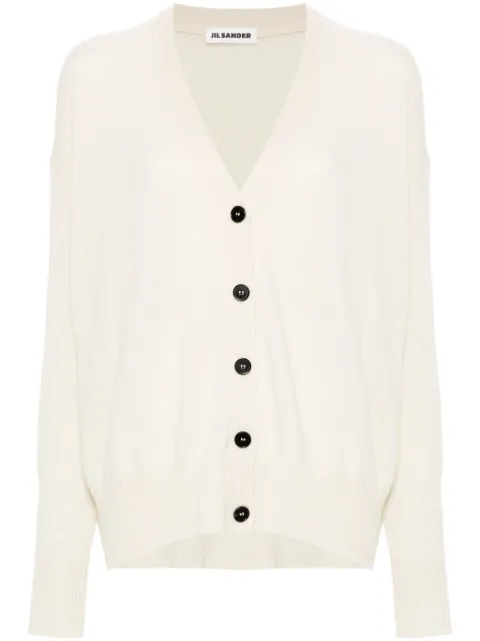 Jil Sander drop-shoulder cashmere cardigan