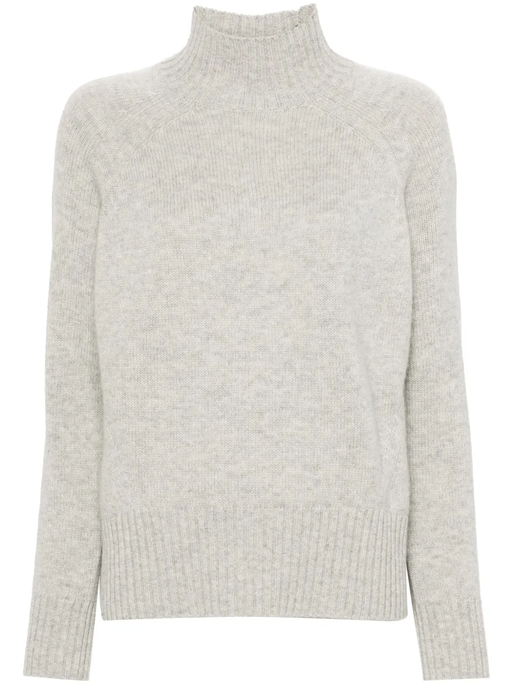 Allude Trui met mélange-effect Grijs