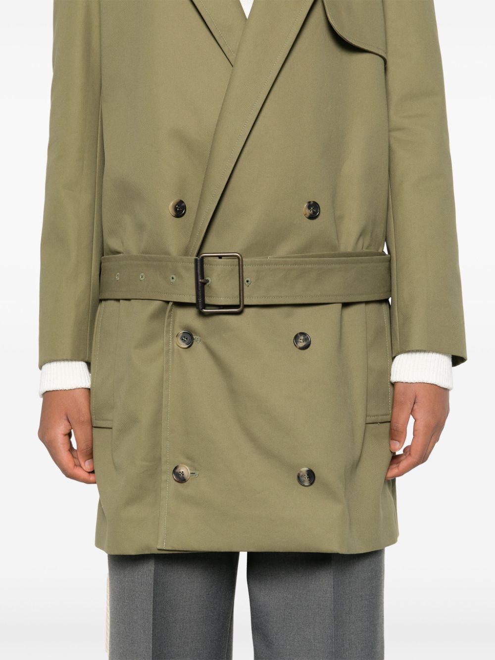 LOEWE cotton trench coat Women