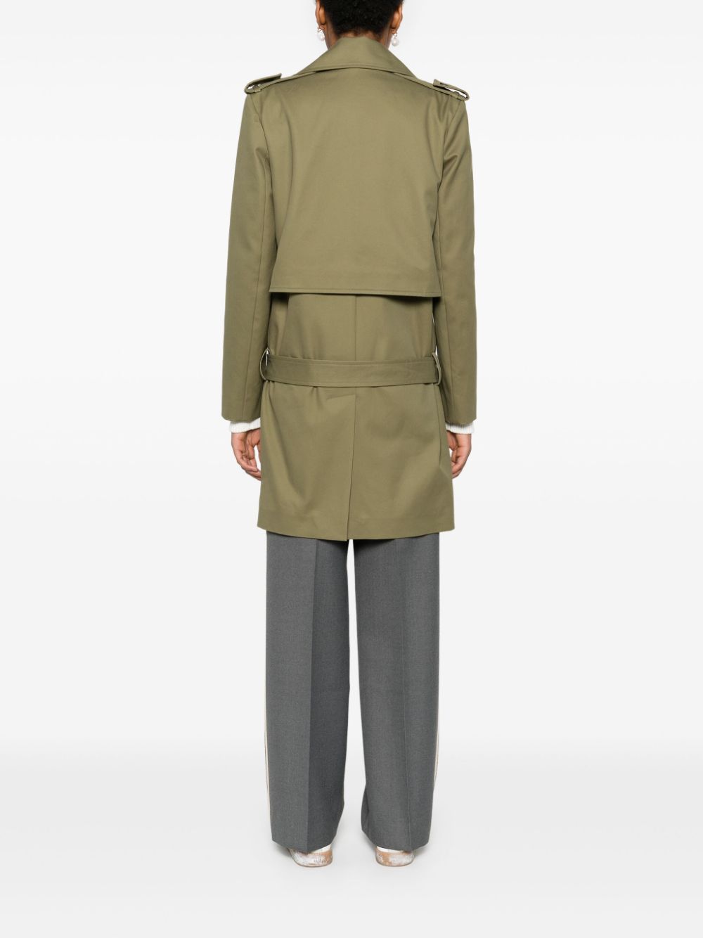 LOEWE cotton trench coat Women