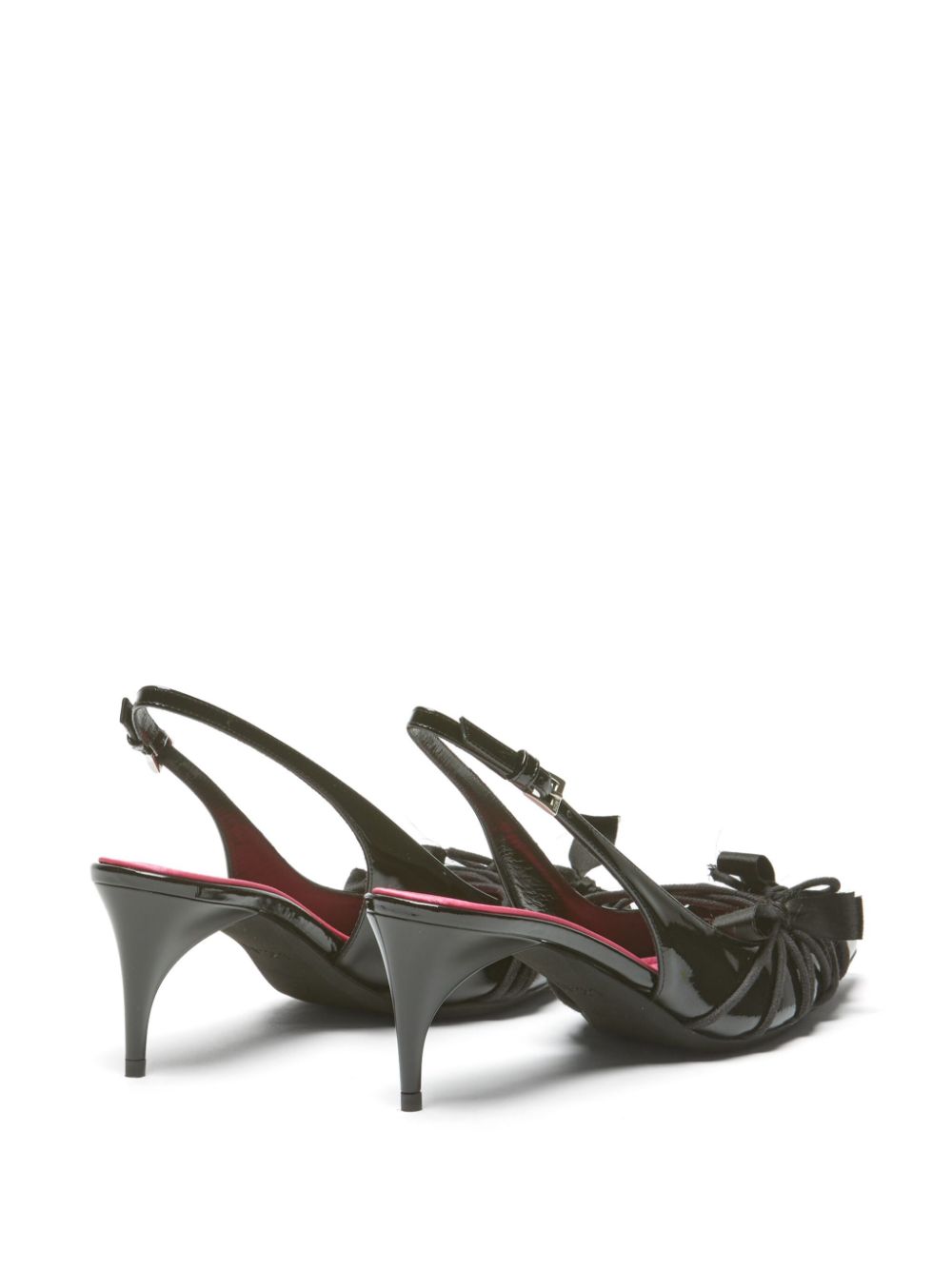 Nº21 Slingback pumps met veters Zwart