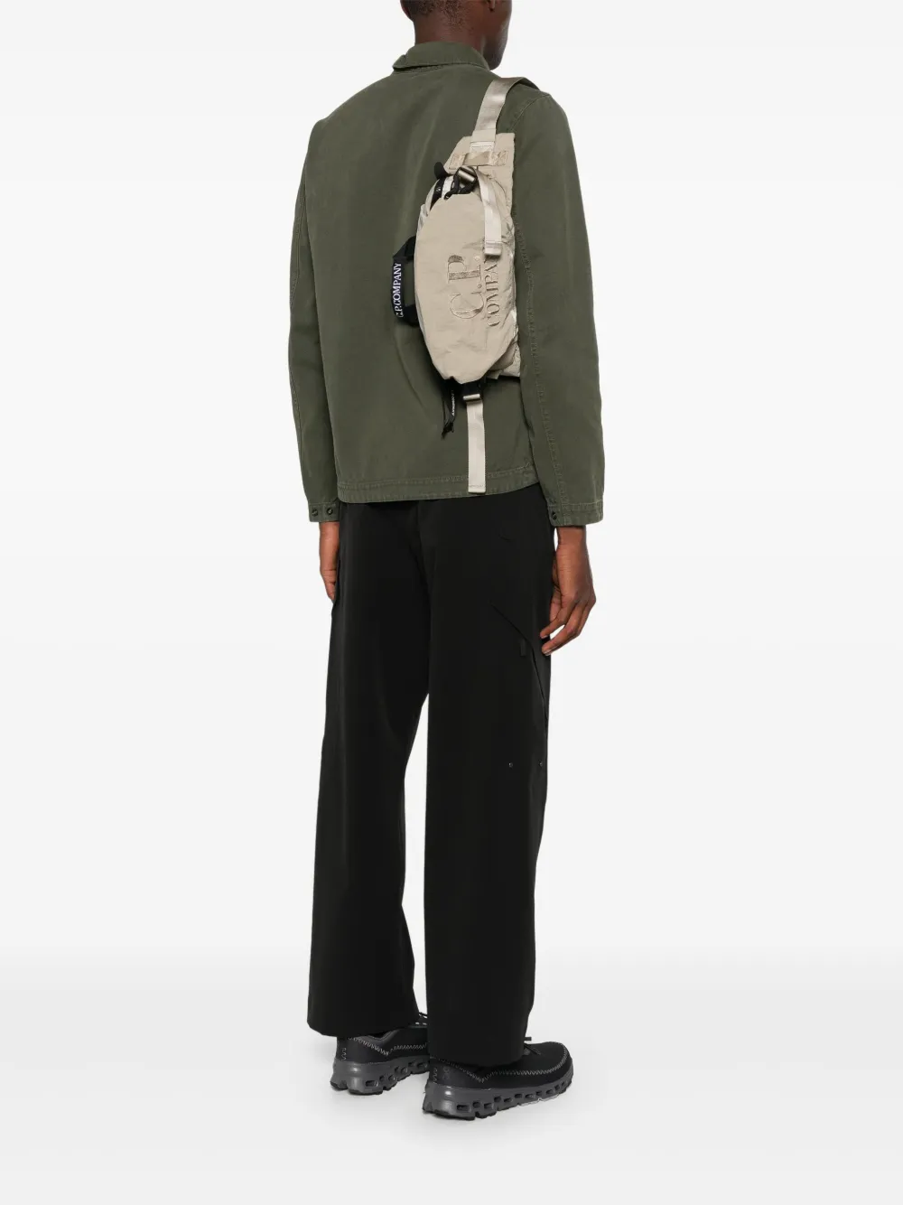 C.P. Company Heuptas met geborduurd logo - Beige
