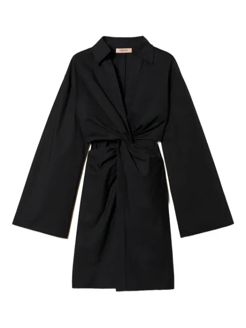 TWINSET twist-detail cut-out tunic