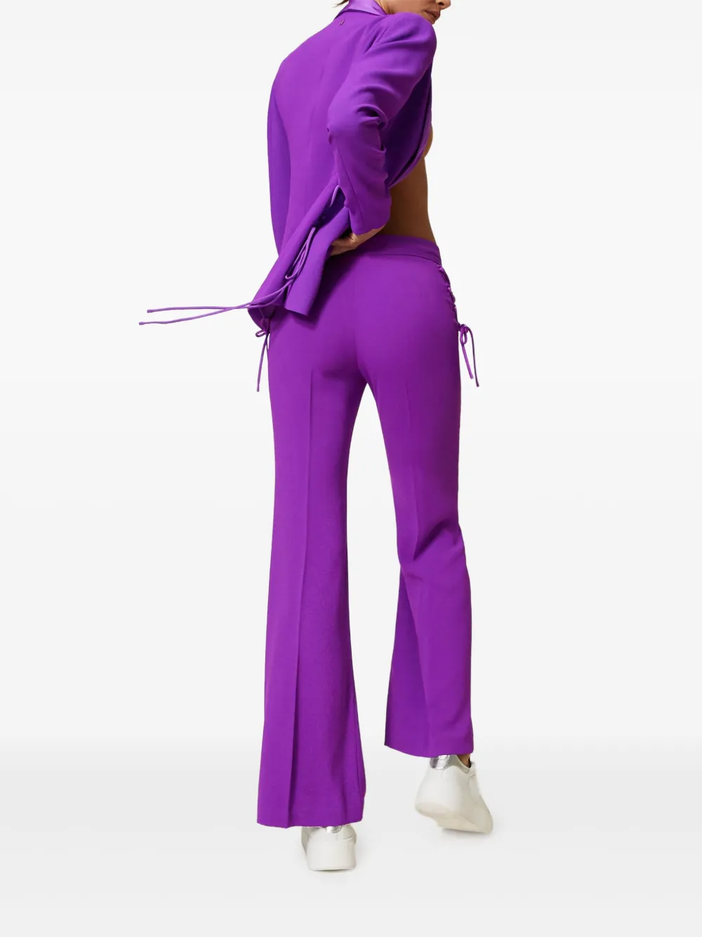 TWINSET Broek met veters Paars