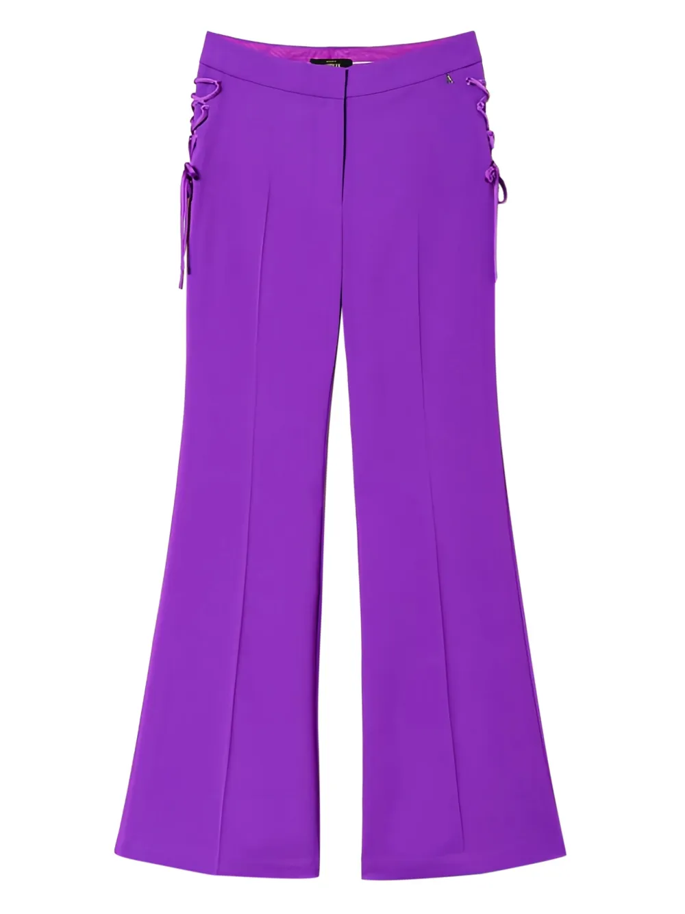TWINSET lace-up trousers | Purple | Image 1