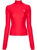 Coperni high-neck top - Red