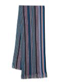 Missoni zigzag scarf - Blue