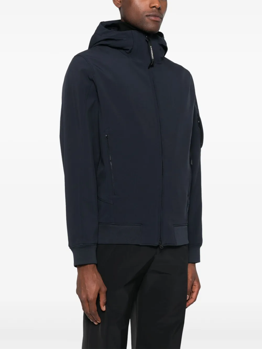 C.P. Company Jack met capuchon Blauw