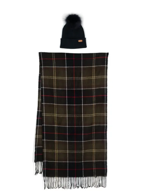 Barbour Dover & Hailes scarf set