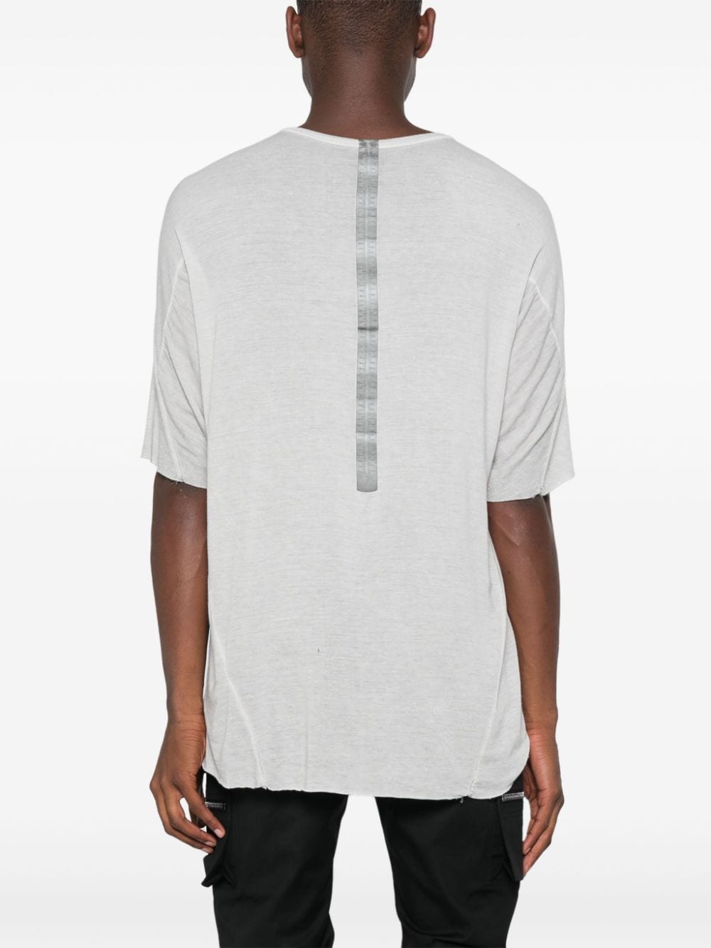 Shop Isaac Sellam Experience Crew-neck T-shirt In Grey