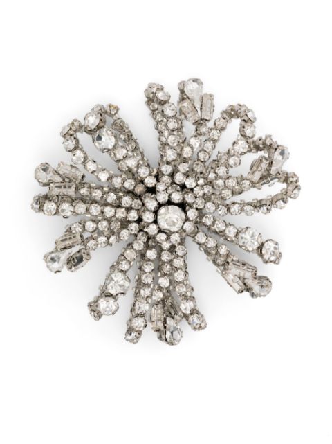 Nº21 crystal brooch