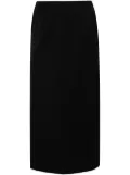 Simone Rocha flap-detail midi skirt - Black