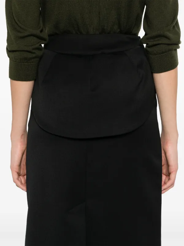 simone rocha 黒のスカート Simone Rocha フラップ スカート | ブラック | FARFETCH JP