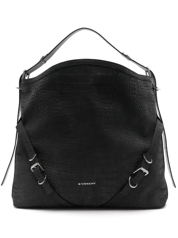 トートバッグ GIVENCHY Black Leather Large Voyou Shoulder Bag Givenchy Large Voyou Leather Shoulder Bag | Nordstrom