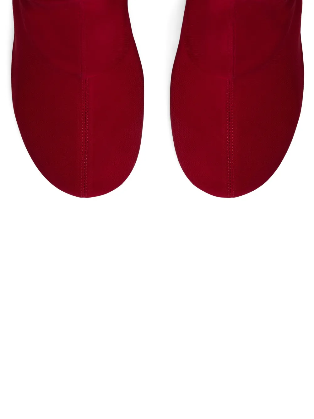 Courrèges Oblique Boots In Red