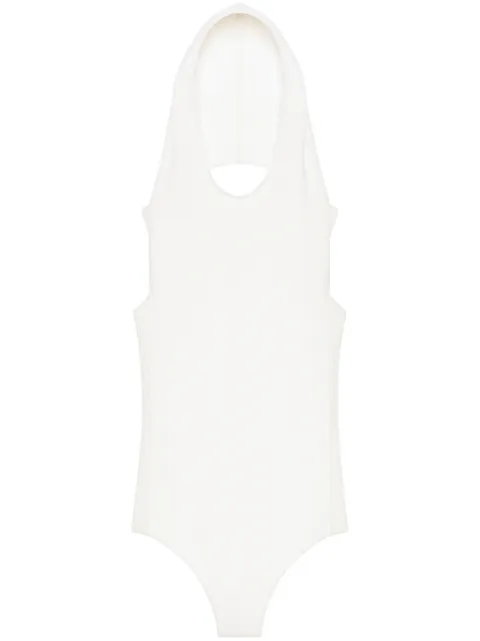 Courrèges Illusion hooded bodysuit