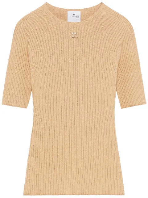 Courrèges Solar ribbed sweater