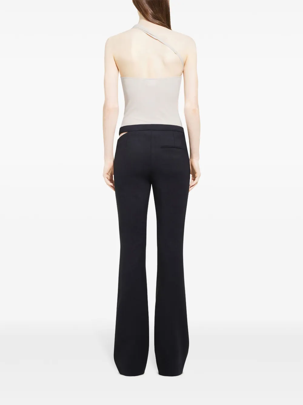 Courrèges Slash broek Zwart