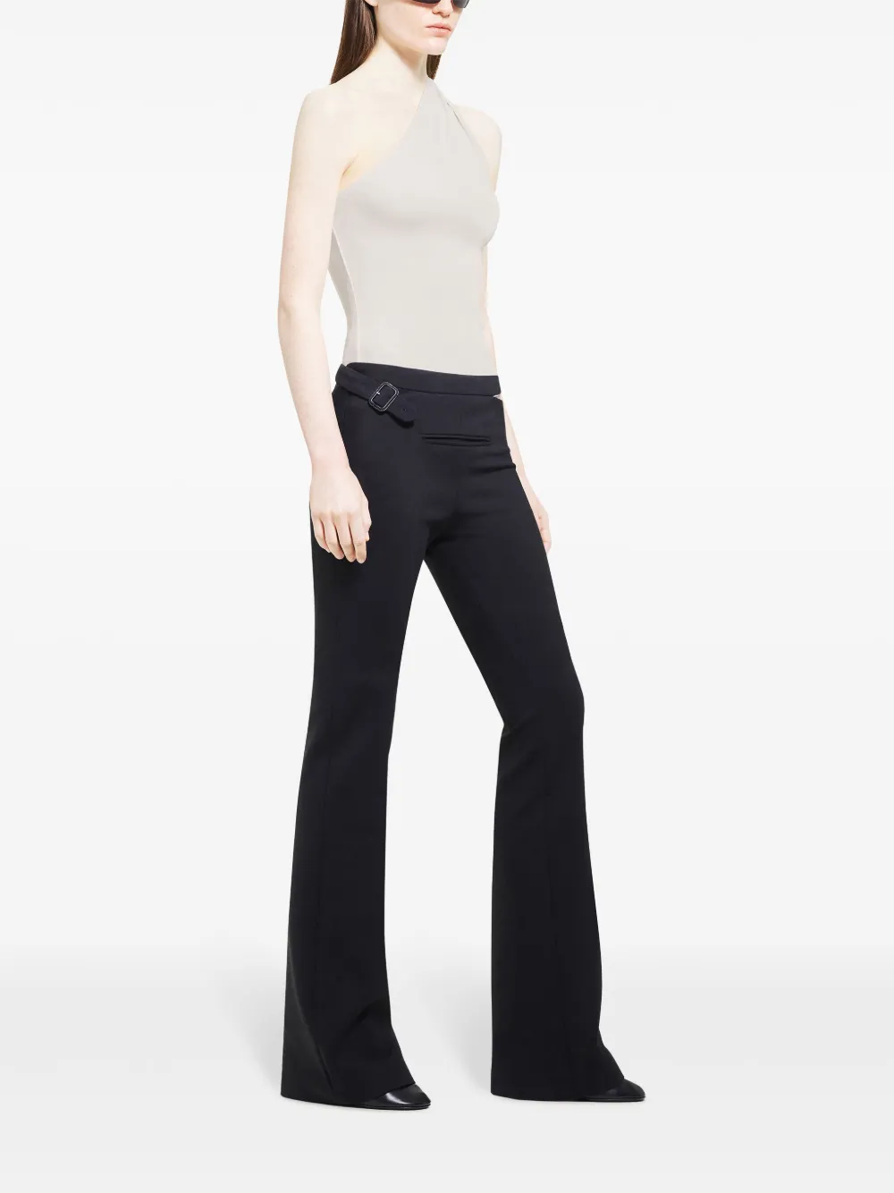 Courrèges Slash broek Zwart