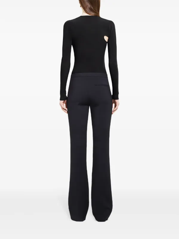 【関税込み】Courreges ブラック スラッシュ Tシャツ Courrèges Slash Top | Black | FARFETCH JO
