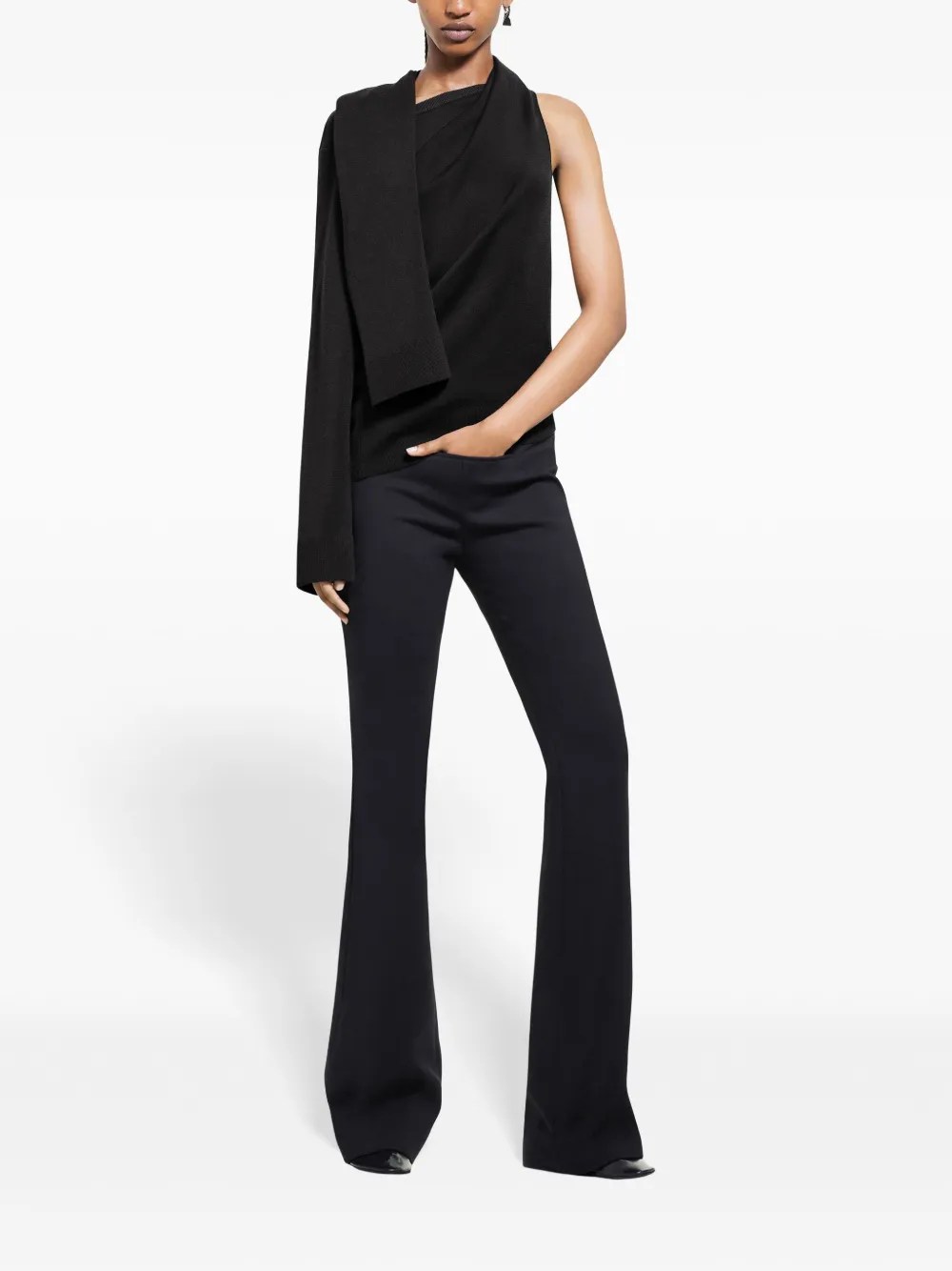 Courrèges off-shoulder knitted top | T-Shirts & Jersey Shirts | Image 2