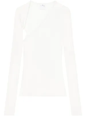 Jacquemus Le Sierra オフショルダー トップ | ニュートラル | FARFETCH JP