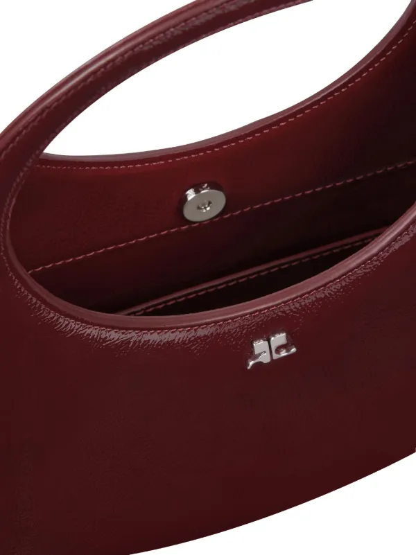 【関税込み】Courreges レッド Holy レザー バッグ Courrèges Holy レザー ハンドバッグ | レッド | FARFETCH JP