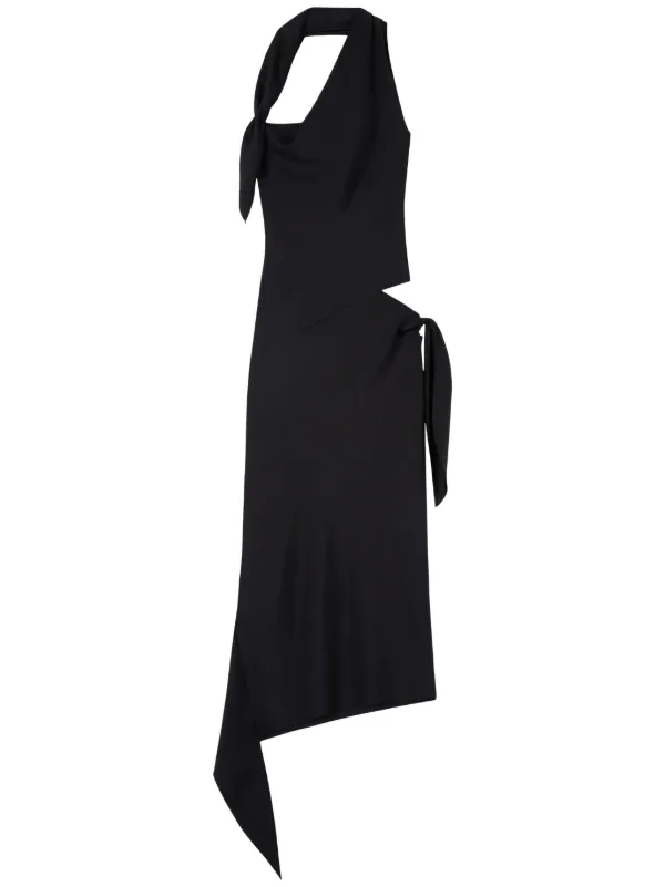【送料&関税込】CourrA¨ges Slash Buckle Twill Dress Courrèges Twill dress buckle straps | The Fashion Square