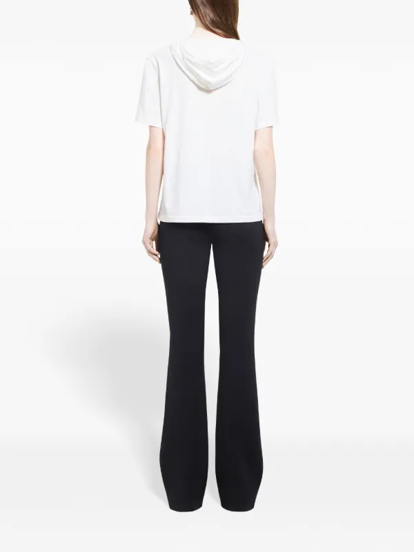 Courrèges フーデッド Tシャツ Courrèges フーデッド Tシャツ | ブラック | FARFETCH JP