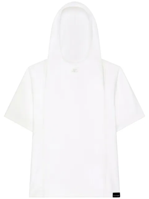 Courrèges playera con capucha