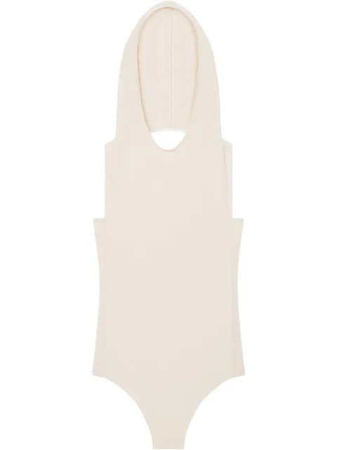Courrèges Illusion hooded bodysuit
