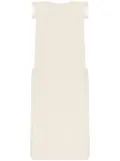 Courrèges cut-out mini dress - Neutrals