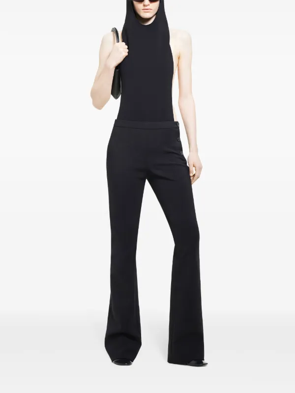 インナー・ルームウェアその他 COURREGES 'Illusion' bodysuit Black Courrèges Illusion Hooded Bodysuit | Black | FARFETCH