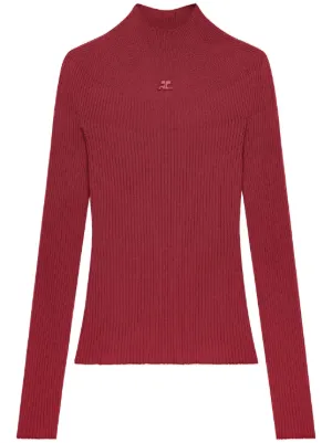 Courrèges タートルネック セーター | レッド | FARFETCH JP