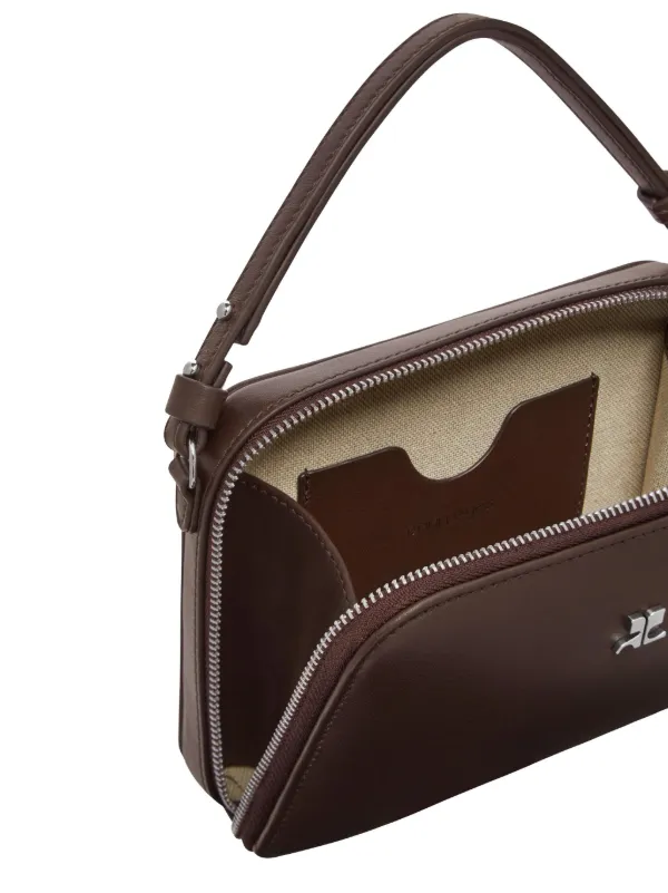 Courrèges Cloud Chained Bag | Brown | FARFETCH