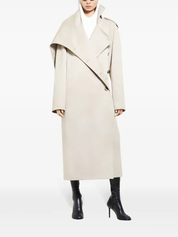 トレンチコート COURREGES BELTED TRENCH COAT REEDITION VINYL TRENCH COAT - courrèges