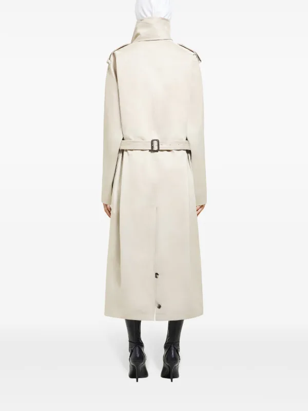 トレンチコート Courreges Courreges belted trench coat Courrèges Belted Trench Coat | White | FARFETCH JO