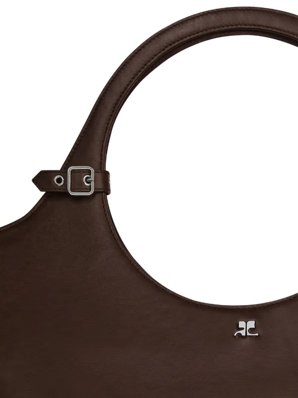 ショルダーバッグ・ポシェット Courreges 'Maxi Holy' Handbag Courrèges Maxi Holy Leather Bag | Black | FARFETCH