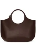 Courrèges maxi Holy leather bag - Black