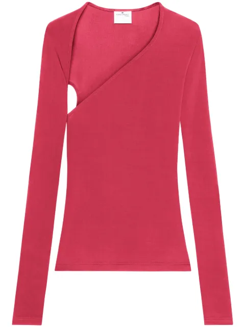 Courrèges Slash asymmetric top