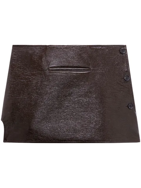 Courrèges falda corta Oblique
